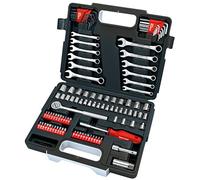 Draper Redline 68504 1/4 - 3/8-Inch Square Mechanics Tool Kit (107-Piece)