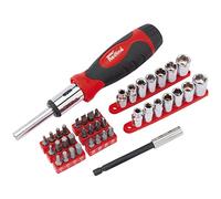 Draper Redline 68835 Ratcheting Screwdriver Socket and Bit Set (40-Piece)