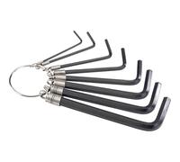 Draper Redline Metric Hexagon Key Set 8 Piece, none