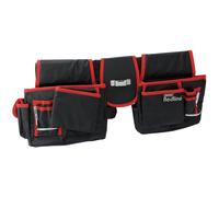 Draper Redline Double Tool Pouch Black 16 Assorted Size Pockets 67832