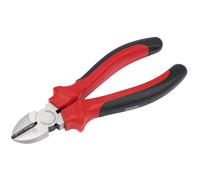 Draper Redline Heavy Duty Diagonal Side Cutter with Soft Grip Handles, 180mm