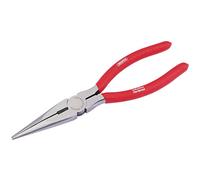 Draper Long Nose Plier with PVC Dipped Handle, 200mm