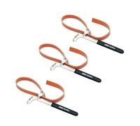 Draper Redline Oil Filter Strap Wrench 100mm Secure Durable Steel Grip Tool For Easy Filter Removal Pack Of 3 Heavy-Duty Wrenches