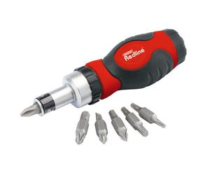 Draper Redline Ratcheting Screwdriver and Bit Set (6 Piece)