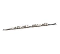 Draper Retaining Bar, 1/2" Sq. Dr., 400mm, 14 Clips