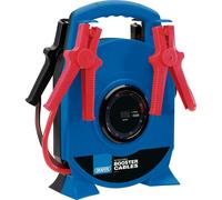 Draper Retractable Booster Cable Jump Leads 3.5m