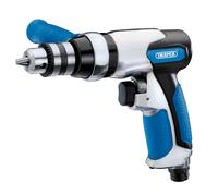 Draper Reversible Air Drill 10mm Keyed Chuck Grip And Auxiliary Handle 83961