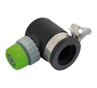 Draper Right Angle Indoor Tap Connector for Garden Hose Pipes