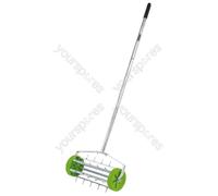 Draper Rolling Lawn Aerator Spiked Drum, 450mm