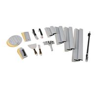 Draper Rollingdog Wall Surface Preparation Kit 36Pc Sanding Skimming Set With Case