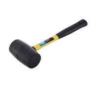 Draper Rubber Mallet with Fibreglass Shaft 680g 24oz Shock Absorbing Grip 72020