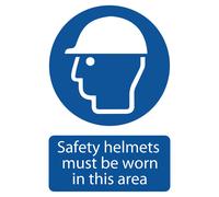 Draper Safety Helmet Must Be Worn