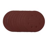 Draper Sanding Discs, 115mm, 240 Grit, Hook & Loop (Pack of 10)