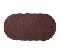 Draper Sanding Discs, 115mm, 40 Grit, Hook & Loop (Pack of 10)