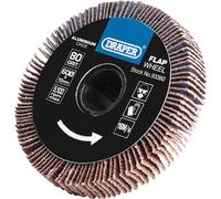 Draper Sanding Roller Flap Wheel 60mm 10mm 80g