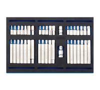 Draper Screwdriver Screwdriver Bit Set in 1/4 Drawer EVA Tray (40 Piece) 63515