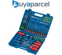 Draper 40850 Screwdriver Socket And Bit Set Blue (70 Piece) per set