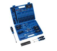 Draper 40850 Screwdriver Socket And Bit Set Blue (70 Piece) per set