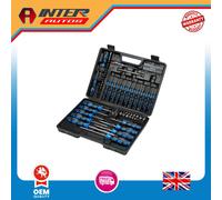 Draper Screwdriver, Socket and Bit Set, Blue (70 Piece) 40850