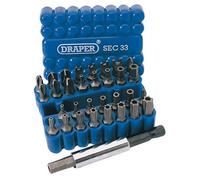 Draper Security Bit Set (33 Piece) Blue/grey (10 X 22 X 2.5Cm)