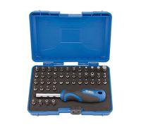 Draper Security Screwdriver Bit & Driver Set 45 Piece Chrome
