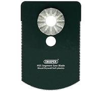 Draper Segment Saw Blade (HSS), Superfine steel, Blue