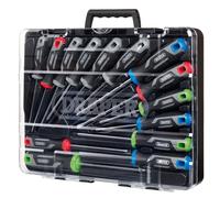 Draper SET 7 - 14PC SET - REGULAR (L) Soft Grip Screwdriver Set with Draper TX-STARÂ (14 Piece)