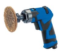 Draper 65069 Storm Force Compact 75mm Composite Air Sander, Blue