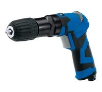Draper 65138, Storm Force Composite 10mm Reversible Air Drill With Keyless Chuck, Blue