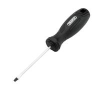 Draper Slotted Hard Grip Screwdriver, 3.0 x 75mm - 13529 - Magnetic Tip, CRV Blade