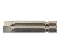 Draper Slotted Screwdriver Bit 6mm 50mm Pack of 2