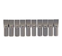 Draper Slotted Screwdriver Bit 8mm 25mm Pack of 10