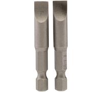 Draper 64226 Plain Slot Insert Bit 8Mm 1/4in Hex 50Mm Long (Pack Of 2) per pack