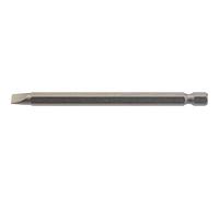 Draper Slotted Screwdriver Bit 6mm 100mm Pack of 1