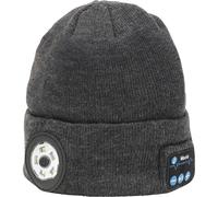 Draper Smart Wireless Head Torch Beanie Hat Grey One Size