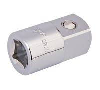 Draper Socket Converter 1/2"Female up to 3/4"Male Spring Loaded Ball 16807