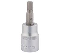 Draper Expert Hexagon Socket Bit 3/8" Drive Metric 5 mm