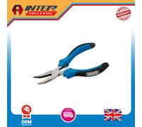 Draper Soft Grip Bent Nose Mini Pliers, 125mm 12540