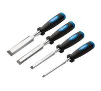 Draper 4 Piece Bevel Edge Wood Chisel Set