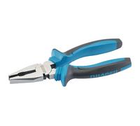 Draper Soft Grip Combination Pliers Satin Finish Lacquered Heads 180mm