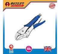 Draper Soft Grip Curved Jaw Self Grip Pliers, 220mm 89124
