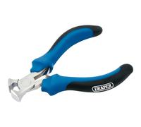 Draper Soft Grip End Cutting Mini Pliers Hardened & Tempered Carbon Steel 100mm