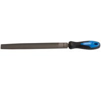 DRAPER Soft Grip Engineer's Half Round File and Handle, 250mm [00010]