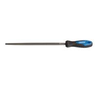 Draper Soft Grip Engineer's Round File and Handle, 250mm 00013