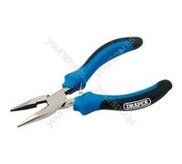 Draper Soft Grip Long Nose Mini Pliers, 125mm