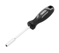 Draper Soft Grip Magnetic Screwdriver Bit Holder, 1/4" x 100mm - 13427 - Magnetic Tips, CRV Blades