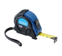 Draper Soft Grip Measuring Tape 5m 16ft x 19mm Locking button & belt clip 82818