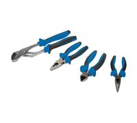 Draper Pliers Set SGPS/4 Soft Grip Blue 4-Piece