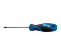 DRAPER Soft Grip PZ TYPE Screwdriver, No.2 x 100mm [48928]