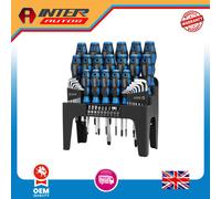 Draper Soft Grip Screwdriver, Hex. Key and Bit Set (44 Piece) 81294